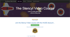 Desktop Screenshot of learnstencyl.com